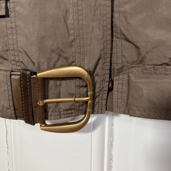 Gucci Vintage Jacket Cotton Buckle New Old Stock - Picture 3 of 16